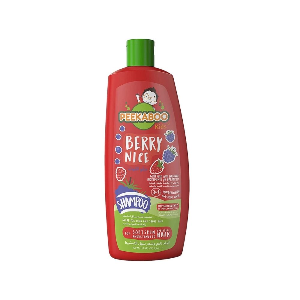 Peekaboo Kids 3-In-1 Berry Nice Shampoo 